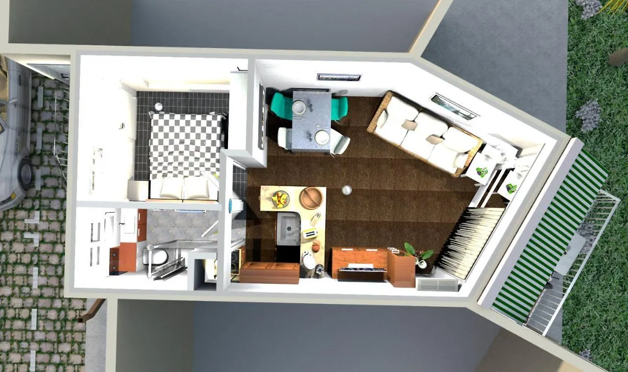 Appartamento Romantica 35 Raffa Apartment